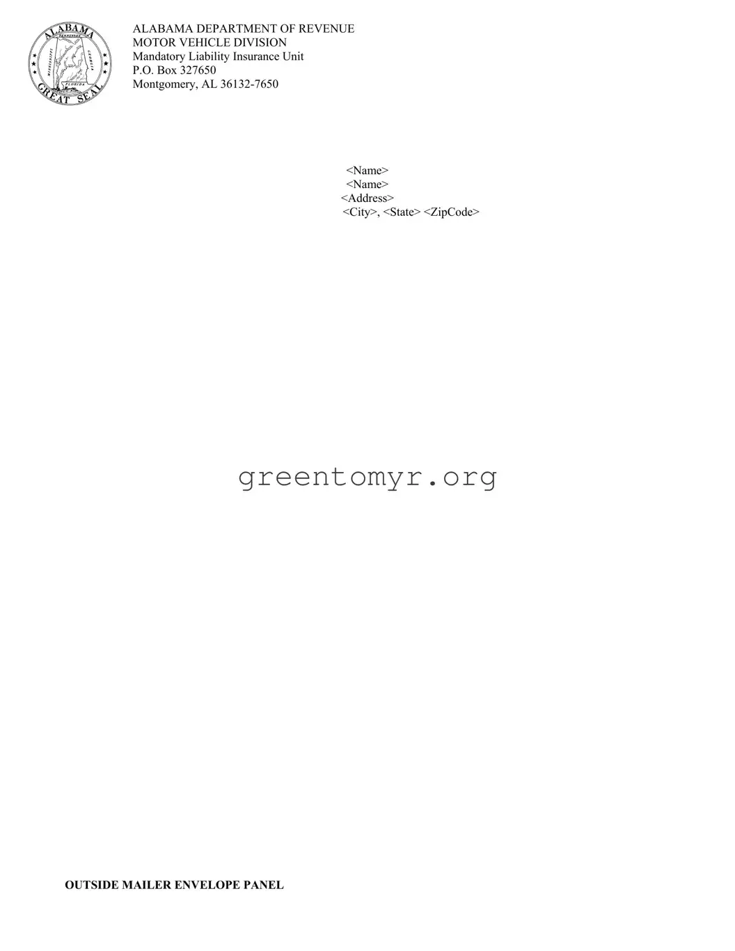 Fill in a Valid Al Mli Template
