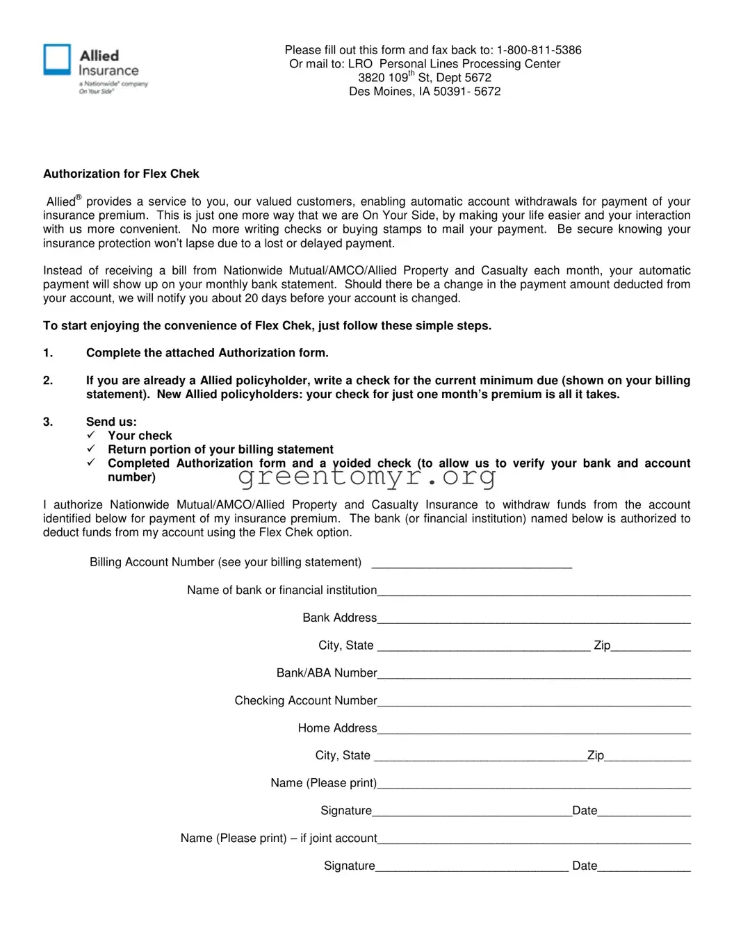 Fill in a Valid Allied Authorization Template