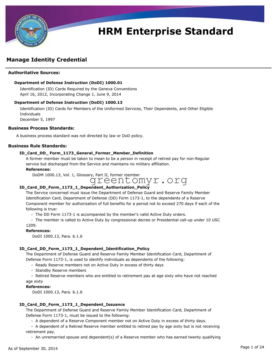 Fill in a Valid Dd 1173 Template