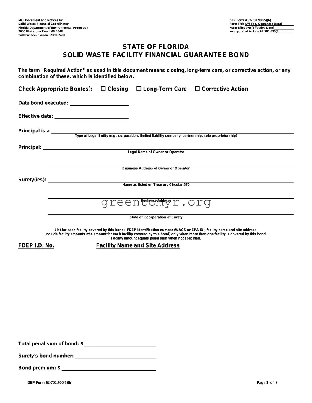 Fill in a Valid Dep 62 701 900 5 B Template