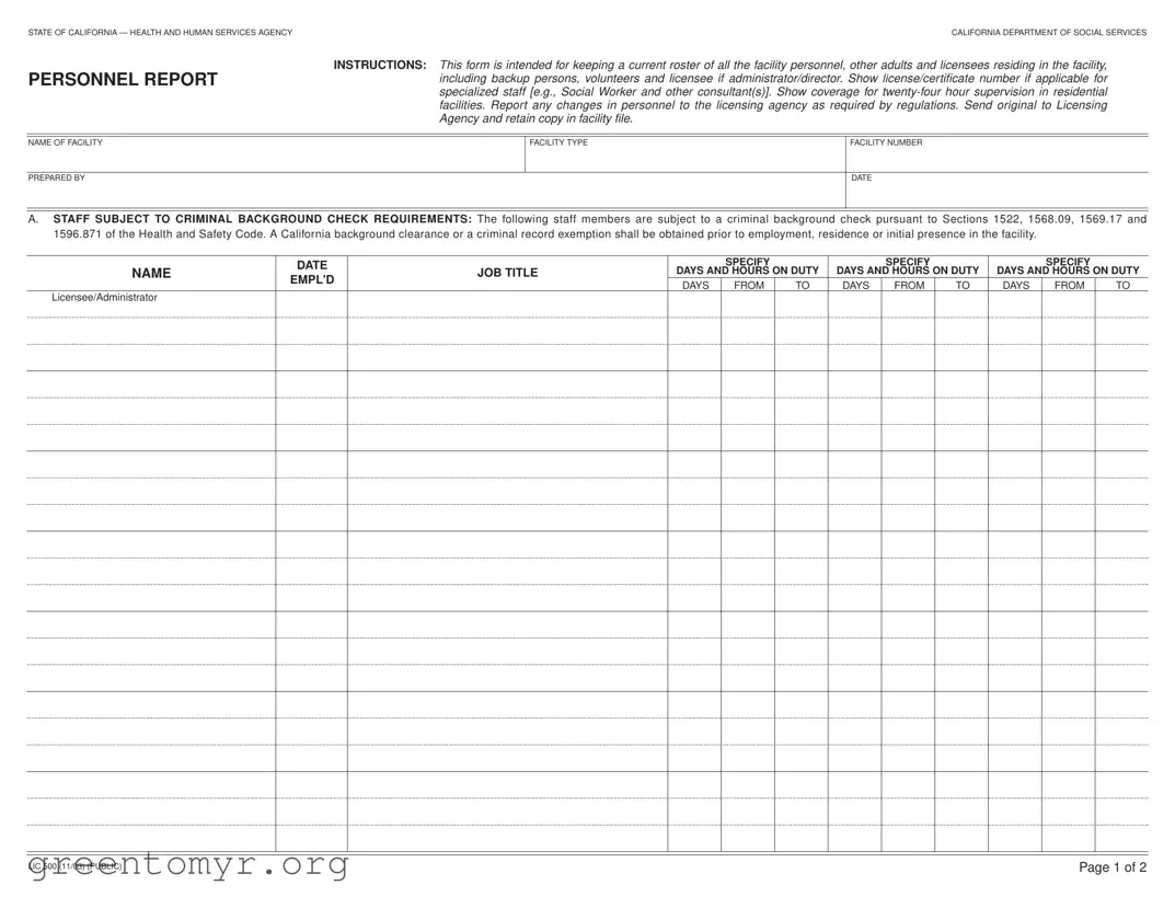 Fill in a Valid Lic 500 Template