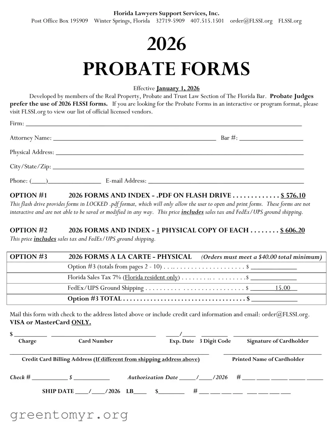 Fill in a Valid Florida Lawyers Support Template