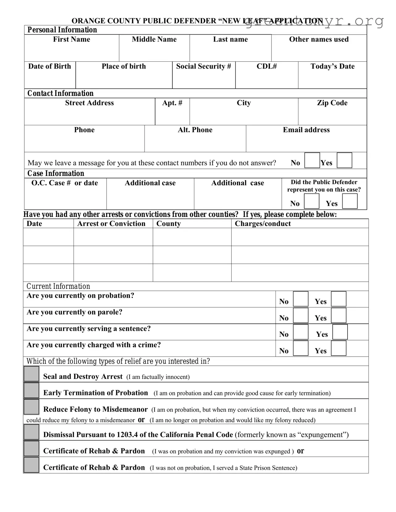 Fill in a Valid New Leaf App Template