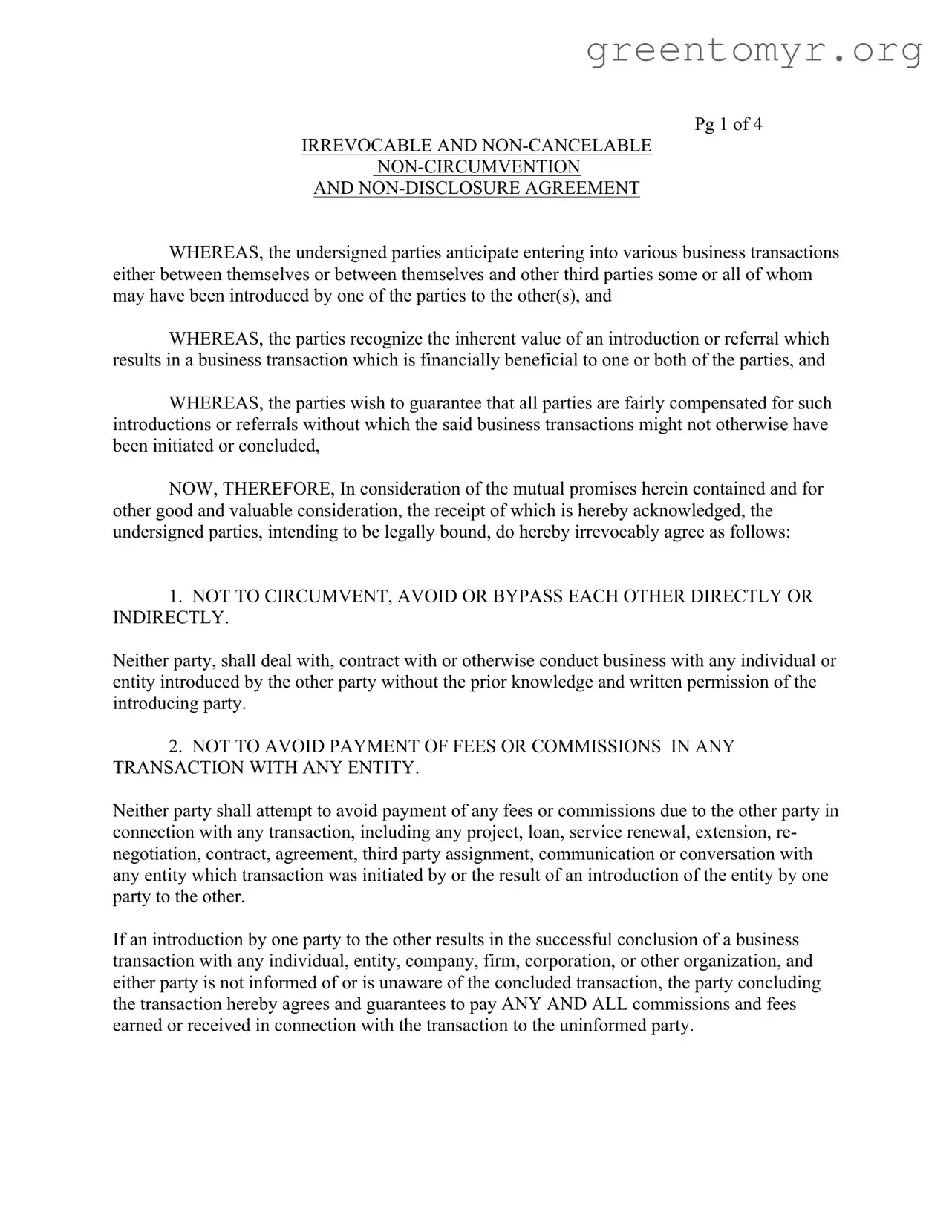 Fill in a Valid Ncnd Template