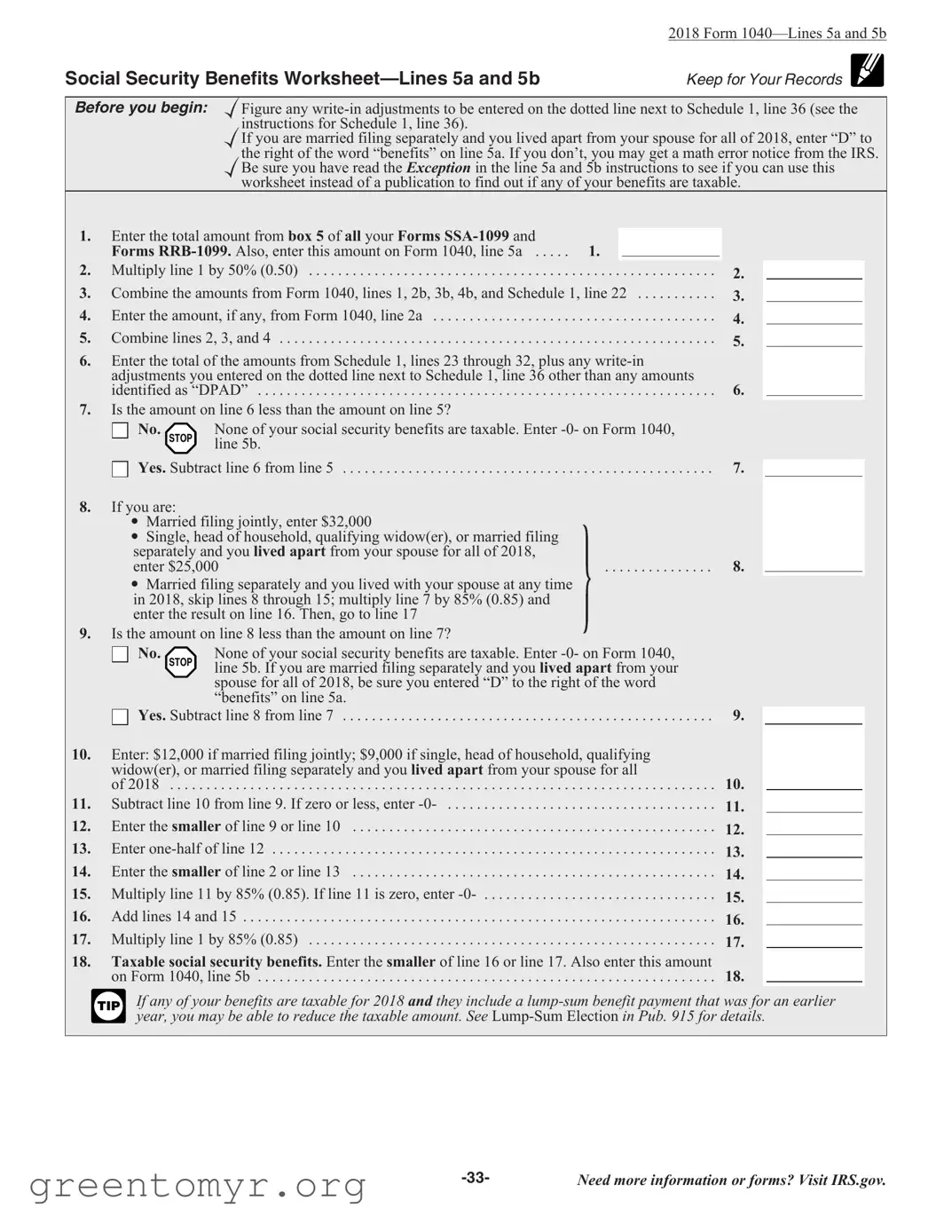 Fill in a Valid Lines 20A 20B Template
