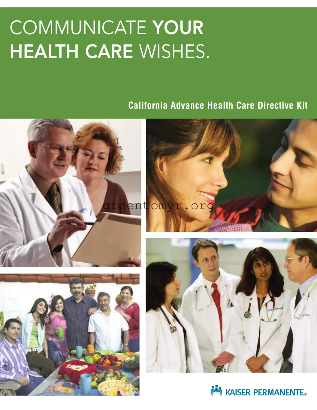 Fill in a Valid Kaiser Health Care Directive Template