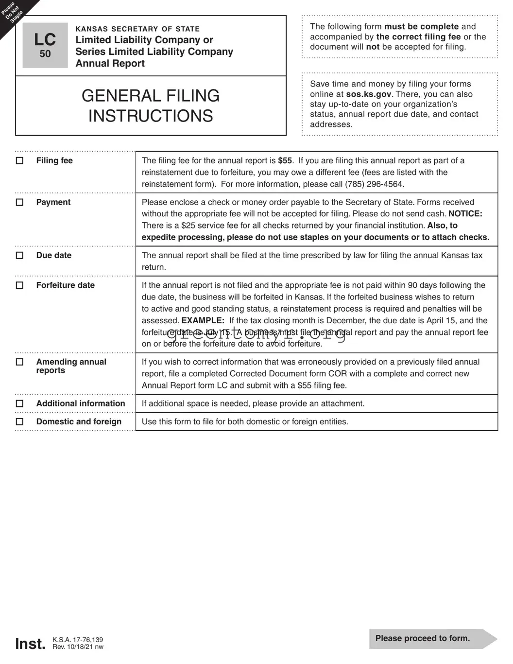 Fill in a Valid Kansas Lc 50 Template