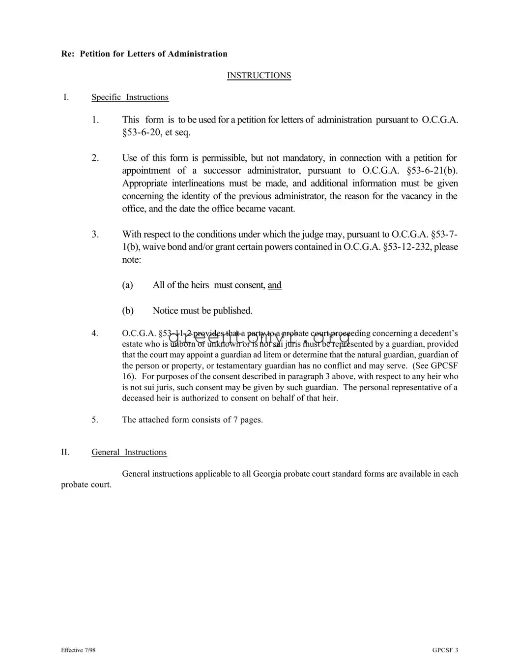 Fill in a Valid Letter Administration Template