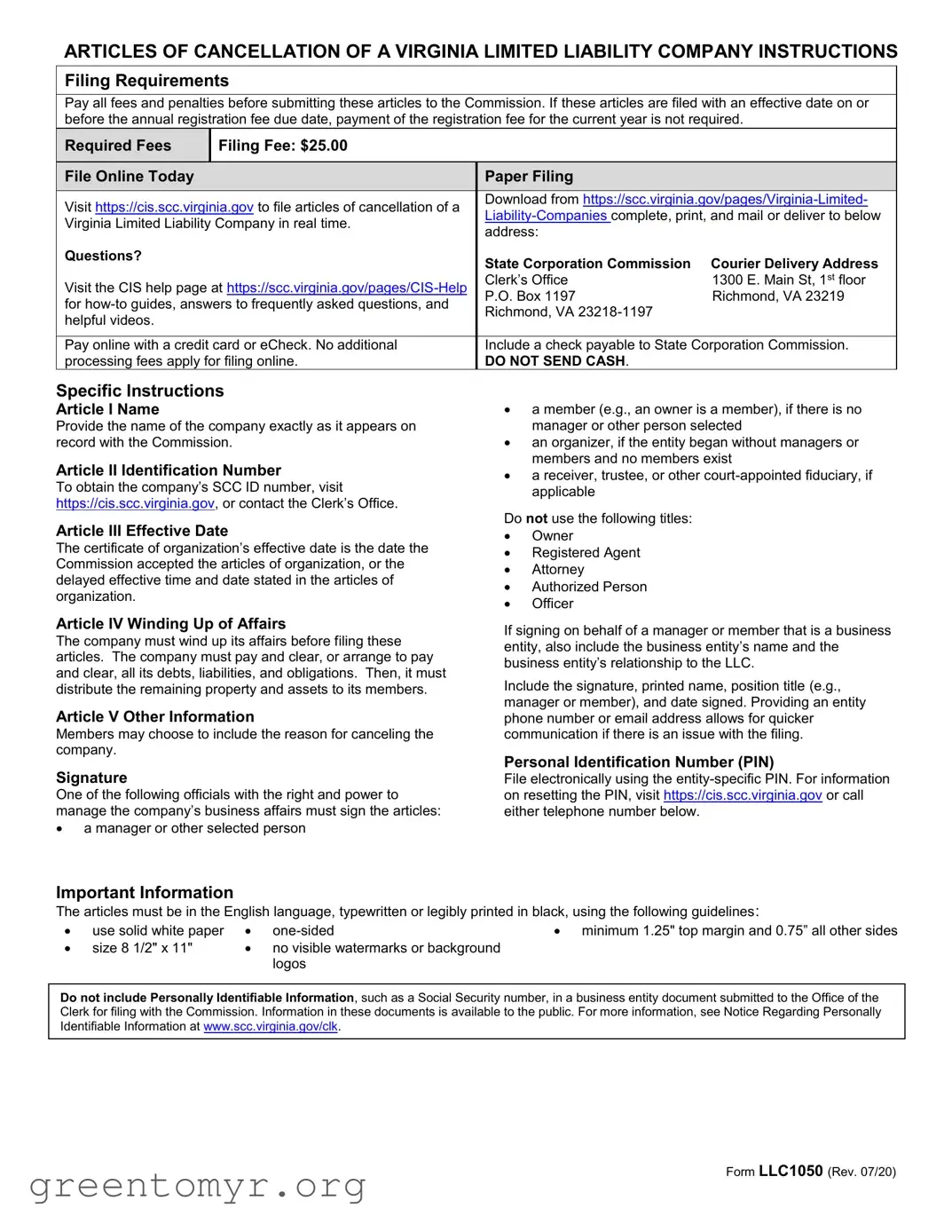Fill in a Valid Llc 1050 Template