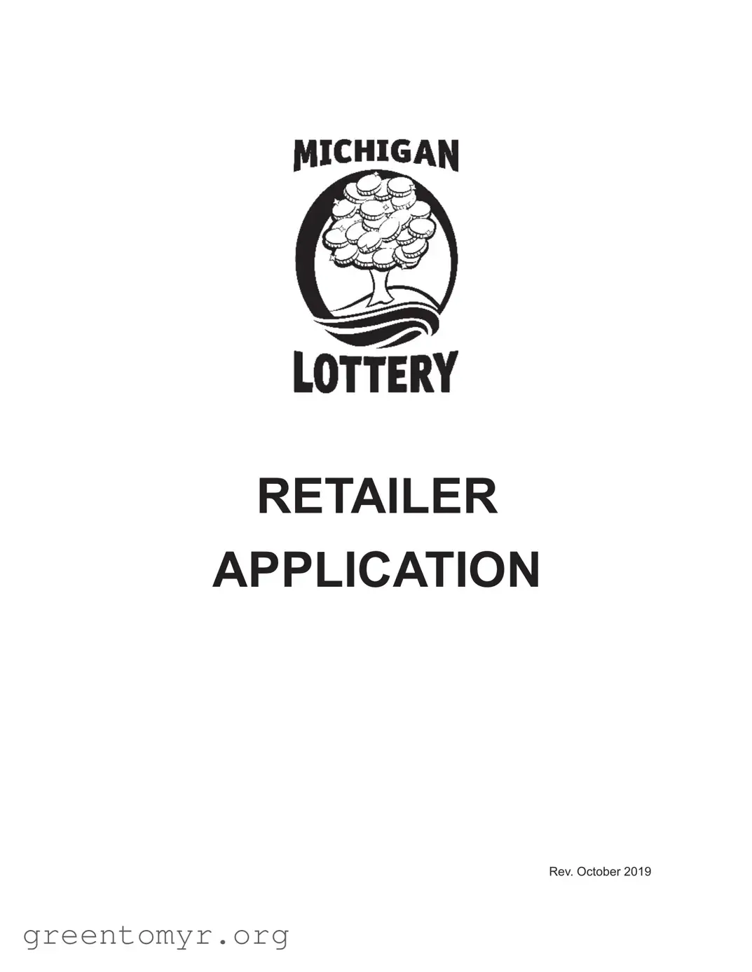 Fill in a Valid Michigan Lottery Template