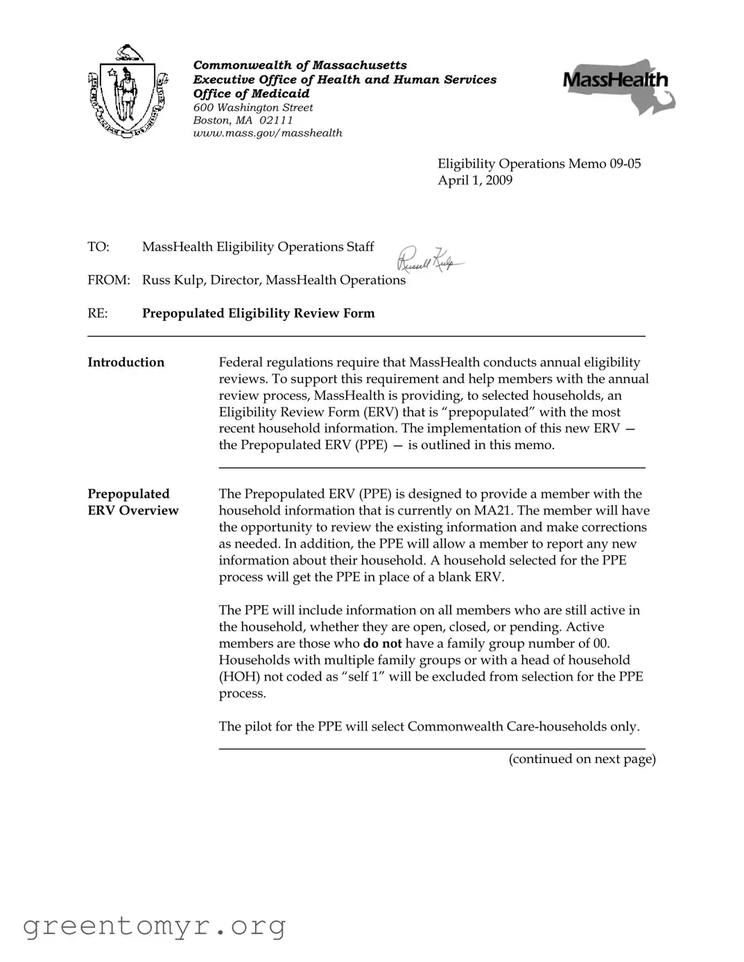 Fill in a Valid Mass Health Template