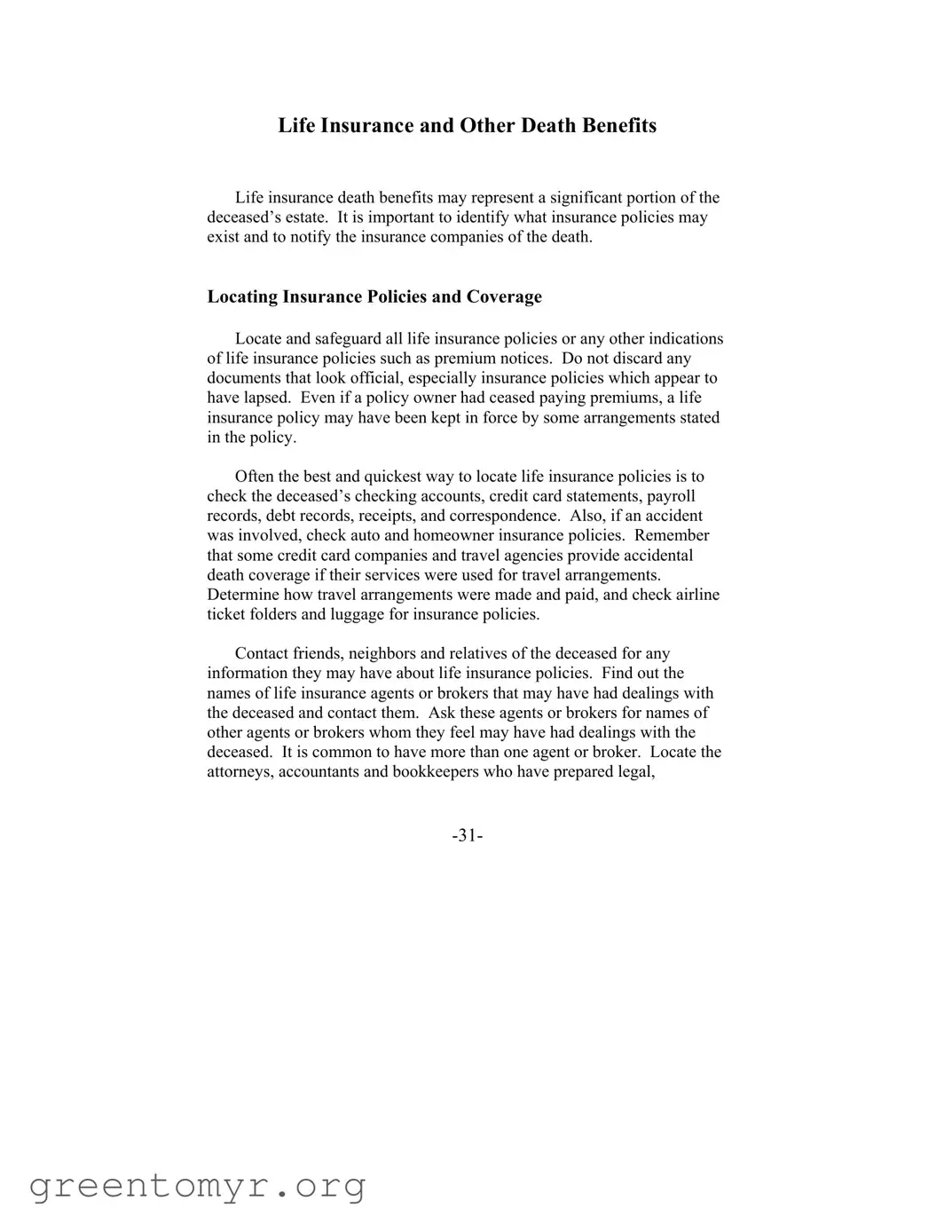 Fill in a Valid Life Insurance Death Claim Template